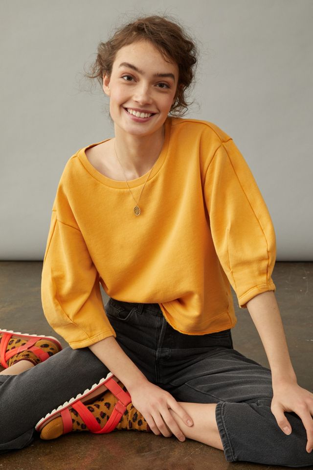 Kris Pleated Sweatshirt