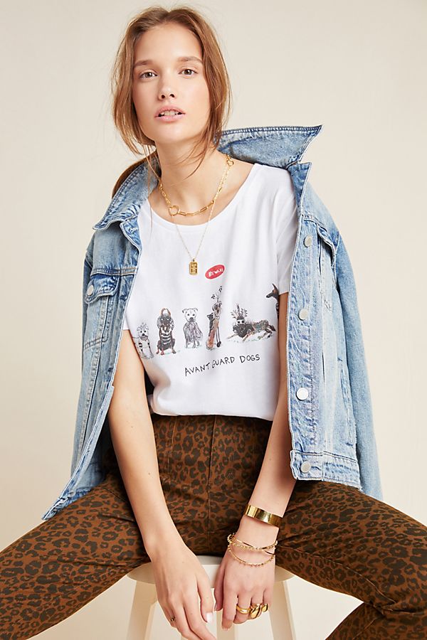 Slide View: 1: Avant Guard Dogs Graphic Tee