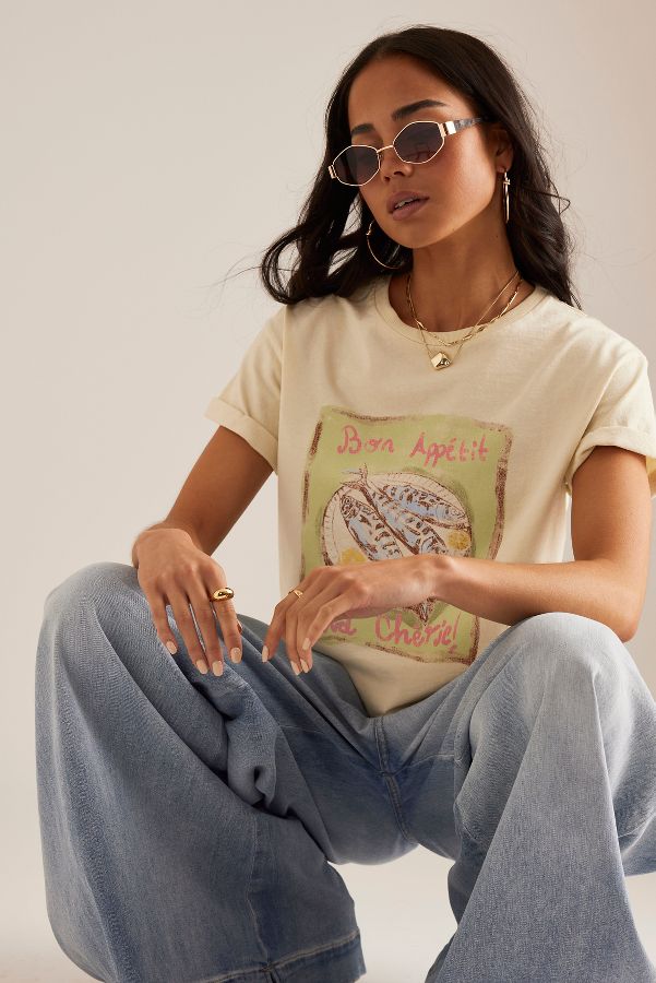 Vista de diapositivas: 5: Camiseta Gráfica para Bebé Bon Appétit de Anthropologie