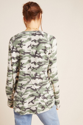 michael stars camo sweatshirt