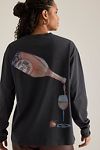 Thumbnail View 3: Damson Madder Rosé Wine Long-Sleeve T-Shirt