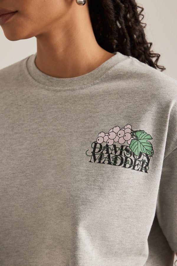 Vista diapositiva: 5: T-Shirt Boyfriend Dessert Madder Damson