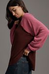 Thumbnail View 4: Pilcro Ruffled Raglan Thermal Top