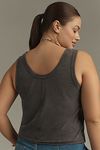 Thumbnail View 10: The Kacey Easy Crop Cotton-Slub Tank by Pilcro