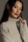 Thumbnail View 4: Pilcro Cozy Ribbed Turtleneck Batwing Pullover