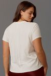 Thumbnail View 7: The Bennie Slim Crew Neck Cotton-Slub Tee by Pilcro