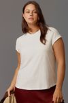 Thumbnail View 6: The Bennie Slim Crew Neck Cotton-Slub Tee by Pilcro