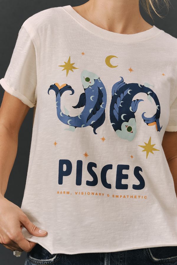 Vista diapositiva: 3: Lou Benesch Stargazer Zodiac Graphic Tee