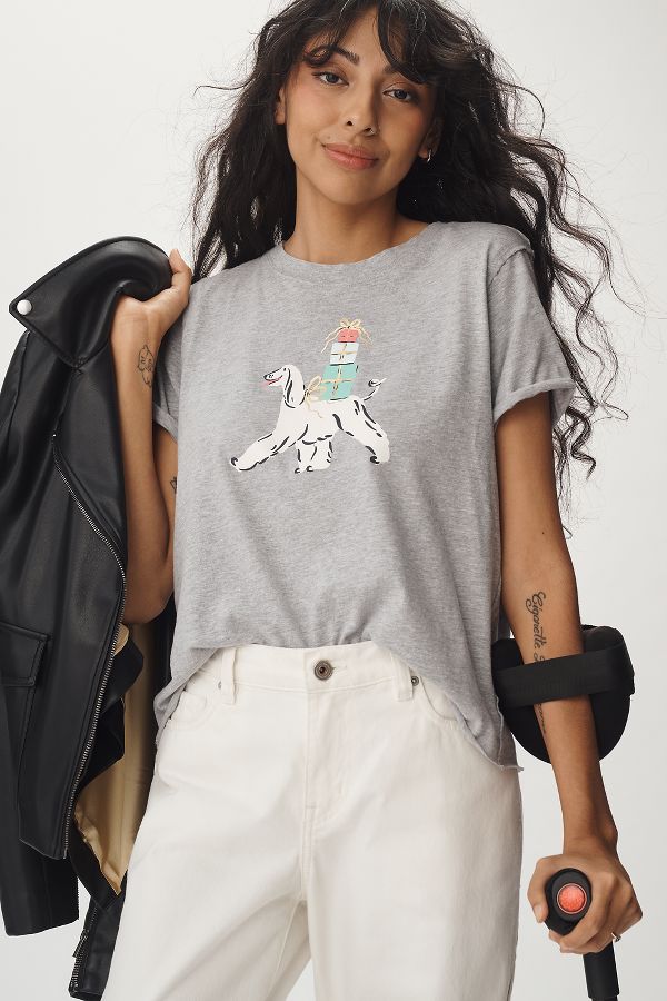 Slide View: 1: Krissy Mast x Anthropologie Graphic Tee