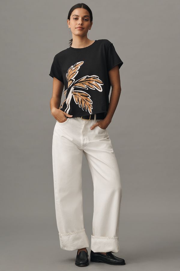 Slide View: 3: LouLou Avenue x Anthropologie Graphic Tee