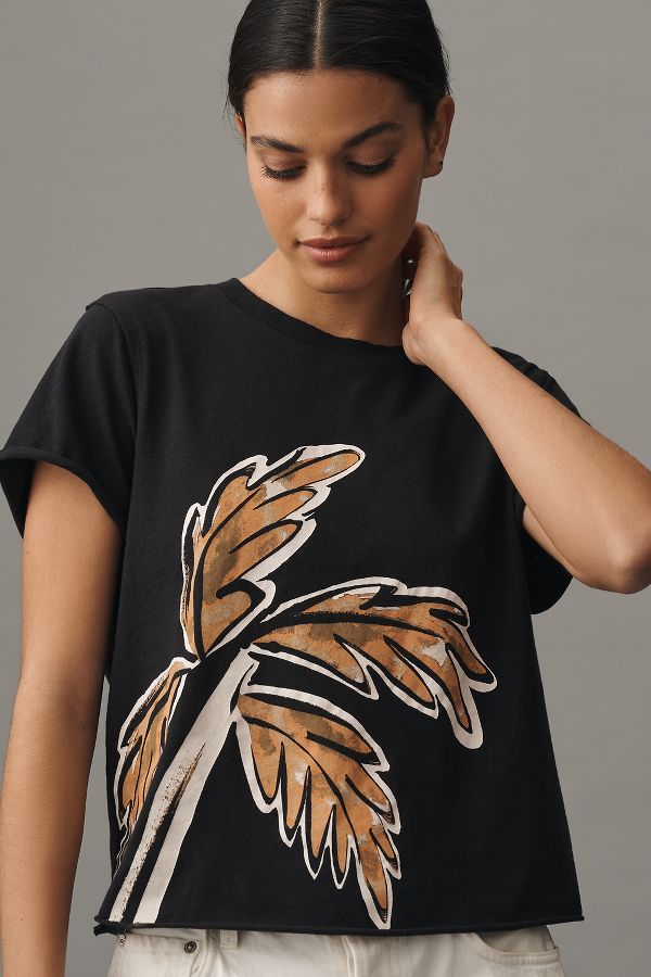 Slide View: 1: LouLou Avenue x Anthropologie Graphic Tee