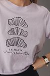 Thumbnail View 3: T-shirt graphique croissant Jordan Nickson x Anthropologie