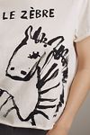 Thumbnail View 2: Olivia Sewell x Anthropologie Le Zebre Graphic Tee