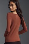 Thumbnail View 2: Pilcro Off-The-Shoulder Long-Sleeve Tee