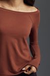 Thumbnail View 4: Pilcro Off-The-Shoulder Long-Sleeve Tee