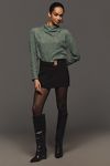 Thumbnail View 4: By Anthropologie Textured Funnel-Neck Top