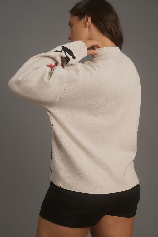 Vista diapositiva: 6: Maeve Carys Mock-Neck Jumper