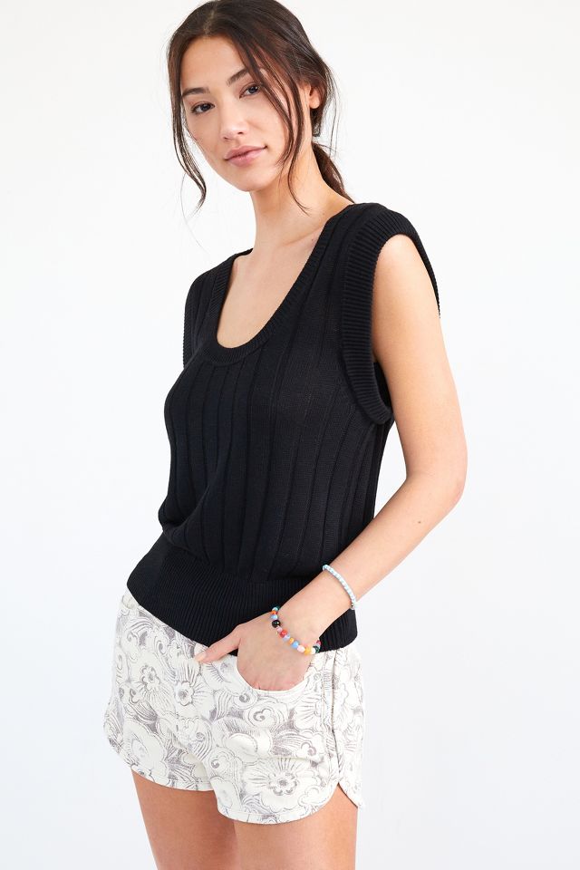 Maeve Banded Knit Tank | Anthropologie