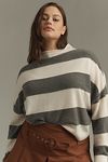 Thumbnail View 6: The Alani Cashmere Mock-Neck Sweater by Pilcro: Printed Edition