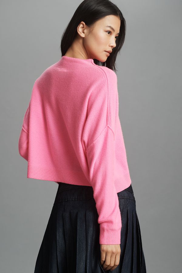 Slide View: 2: Alani Cashmere Mock Neck Jumper