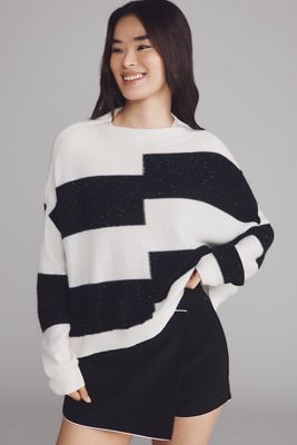 Alani Cashmere Mock Neck Jumper