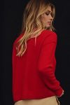 Thumbnail View 2: The Jensen Cashmere Cropped Polo Sweater by Pilcro