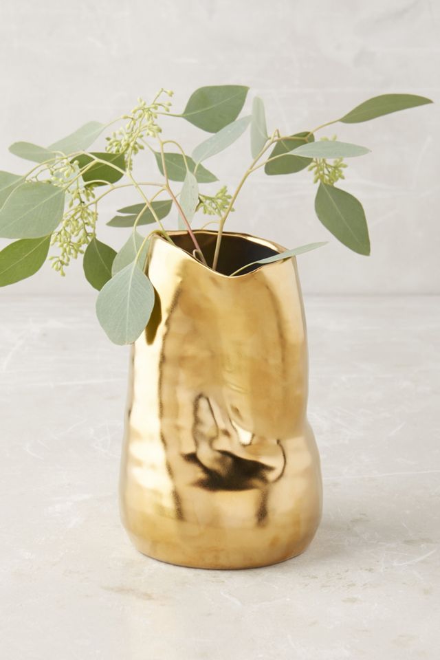 Goldshine Vase Anthropologie