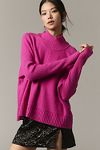 Thumbnail View 1: The Gretchen Cozy Mock-Neck Sweater by Maeve