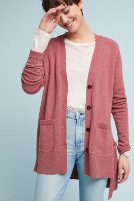 lace up cardigan