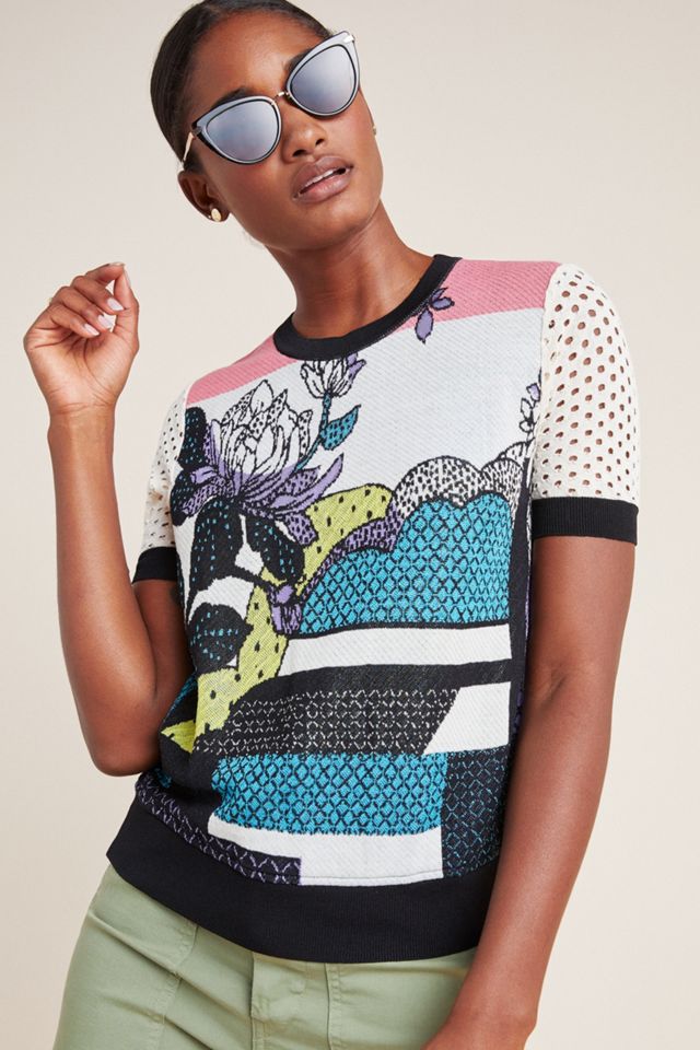 Ranunculus Sweater Tee Anthropologie