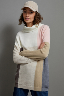 turtleneck tunic sweater