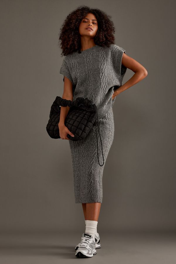 Slide View: 2: Selected Femme Elina Marie Wool Sweater Vest