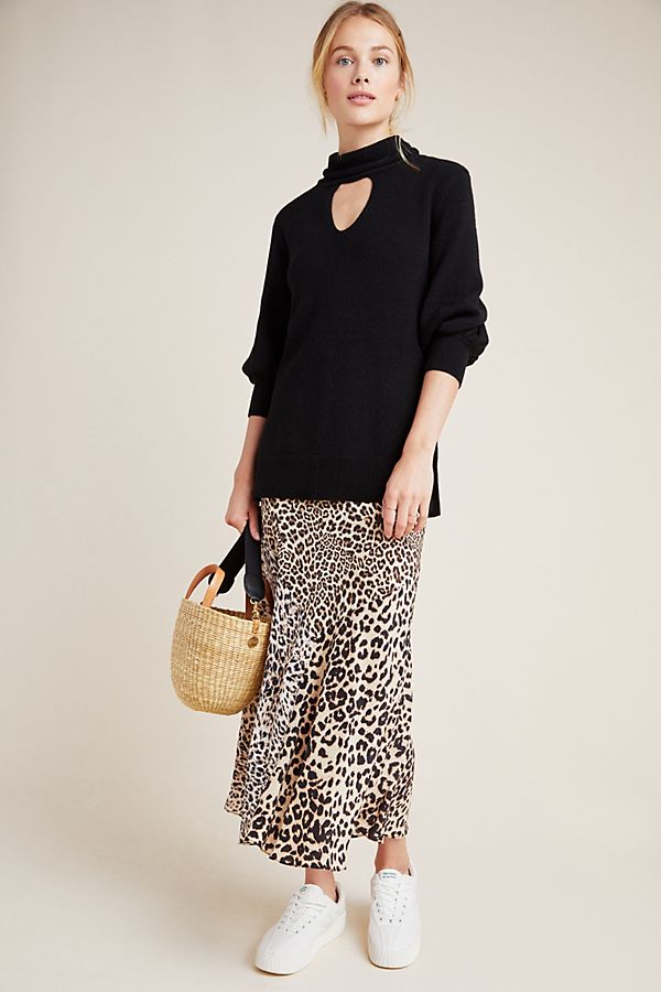 Slide View: 1: Vanna Mock Neck Tunic