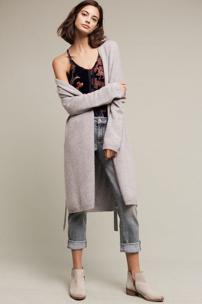 Cashmere Boyfriend Cardigan Anthropologie