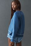 Thumbnail View 4: The Oaklyn Cozy Crew-Neck Sweatshirt by Pilcro