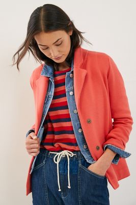 anthropologie sweater blazer