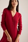 Thumbnail View 4: Samsoe Samsoe Saleonore V-Neck Rib Knit Top