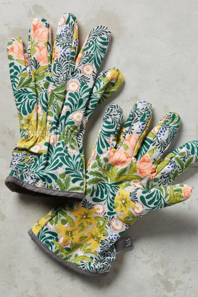 Floral Gardening Gloves Anthropologie