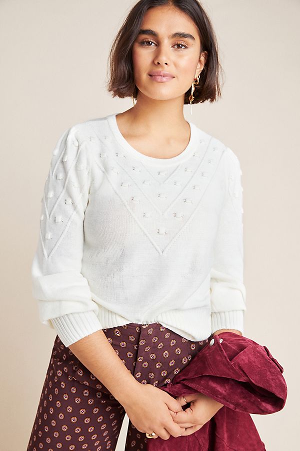 Slide View: 1: Catriona Pommed Sweater