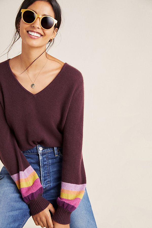 Slide View: 1: Caren Cashmere Sweater