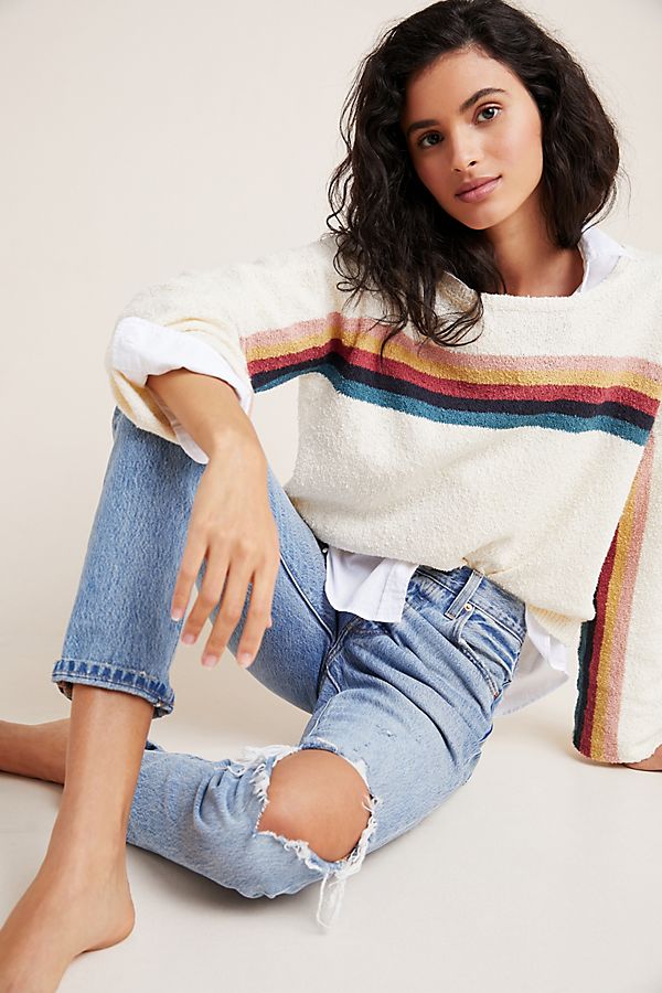 Slide View: 1: Emery Rainbow Sweater