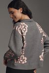 Thumbnail View 2: The Montana Mock-Neck Half-Zip Sweater by Maeve