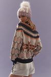 Thumbnail View 2: The Montana Mock-Neck Half-Zip Sweater by Maeve