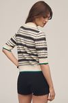 Thumbnail View 2: The Kinsley Collared Cropped Cardigan Sweater by Maeve