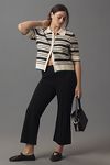 Thumbnail View 2: The Kinsley Collared Cropped Cardigan Sweater by Maeve