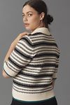 Thumbnail View 3: The Kinsley Collared Cropped Cardigan Sweater by Maeve