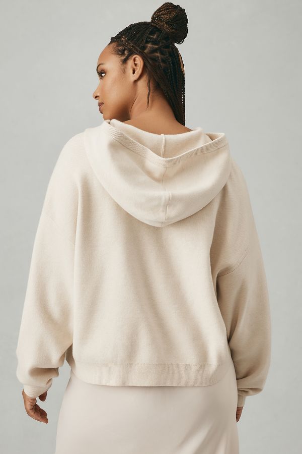 Slide View: 7: Maeve Compact Hooded Sweater