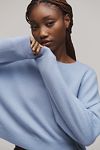 Thumbnail View 1: The Alani Cashmere Sweater by Pilcro: Cropped Crew-Neck Edition