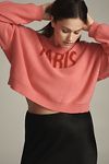 Thumbnail View 5: The Alani Cashmere Sweater by Pilcro: Cropped Crew-Neck Edition