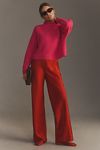 Thumbnail View 3: The Enza Ribbed Cashmere Jumper: Cropped Long-Sleeve Edition